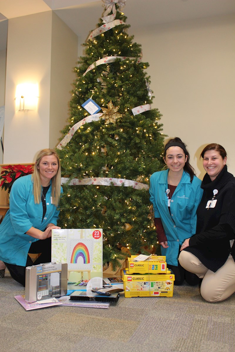 South County Hospital celebrates the season of giving, by giving 